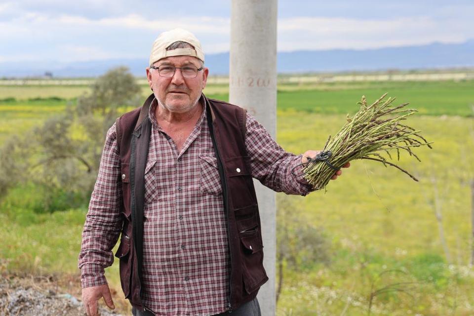 Aydın'da emekli vatandaş doğadan topladıklarını ihtiyaç sahipleriyle paylaşıyor