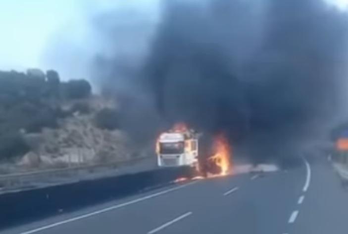 Çine-Yatağan Karayolu trafiğe kapandı