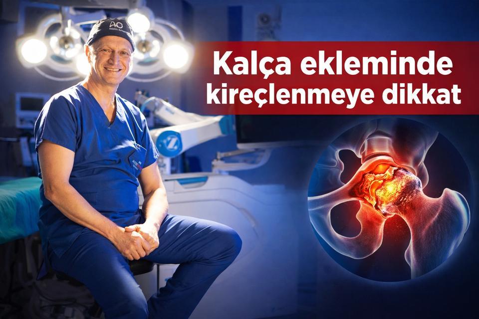Kalça ekleminde kireçlenmeye dikkat
