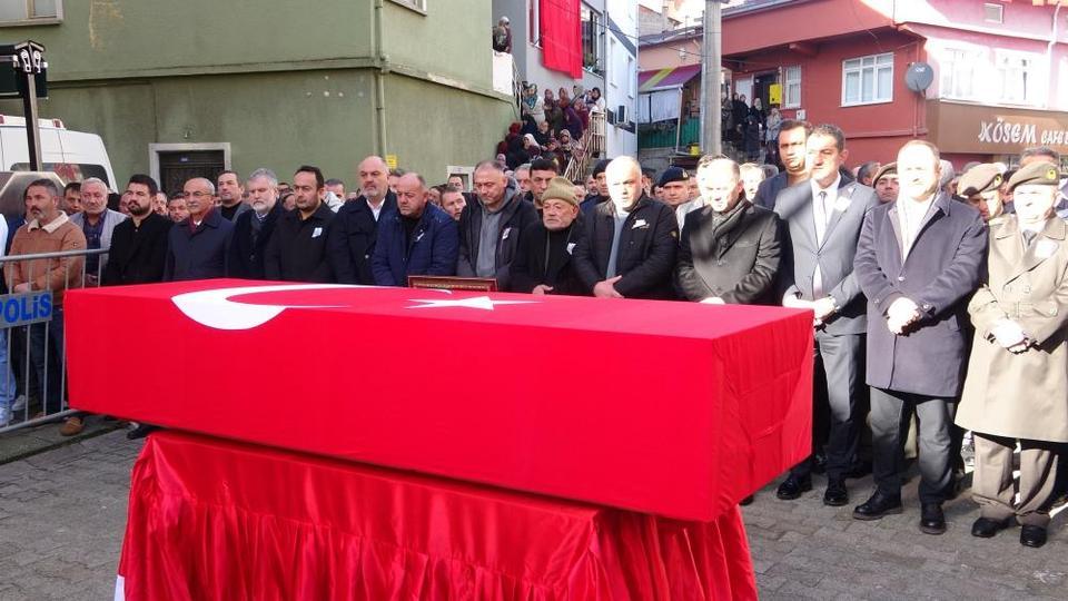 Rahatsızlanarak hayatını kaybeden asker, memleketinde toprağa verildi