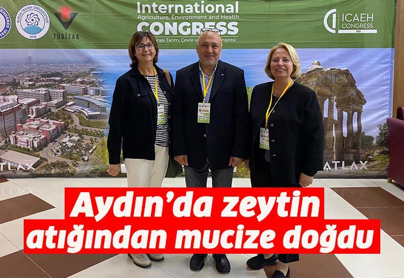 Aydın’da zeytin atığından mucize doğdu