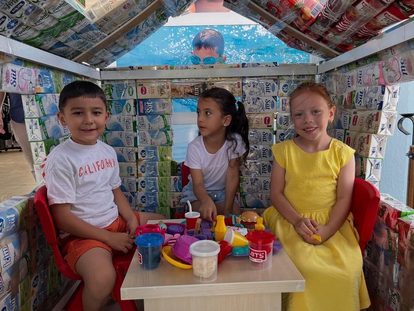 ATIK MALZEMELER, ÖĞRENCİLERİN ELİNDE SANATA DÖNÜŞTÜ