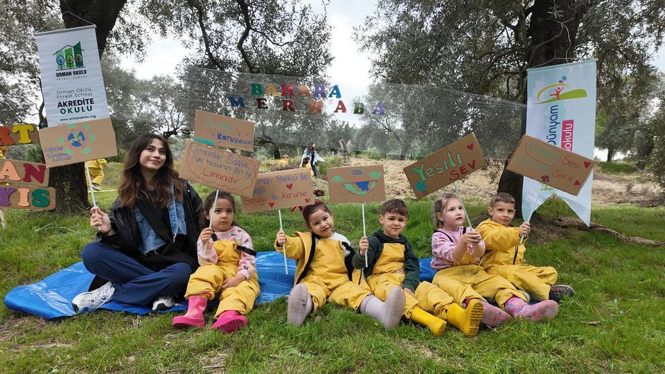 Aydın’ın ilk ve tek orman okulu: Hayal Dünyam Anaokulu