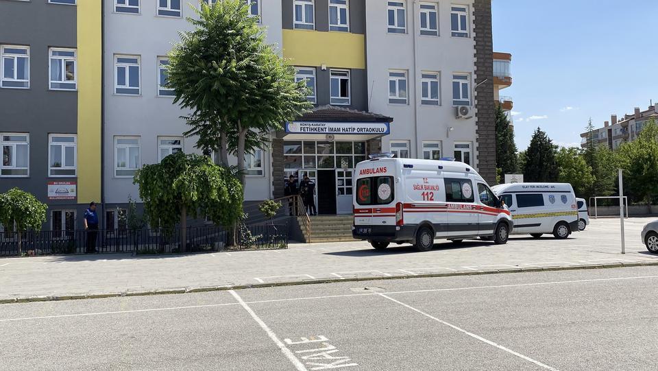 KONYA'DA BİR ÖĞRETMEN OKULDA UĞRADIĞI SİLAHLI SALDIRIDA HAYATINI KAYBETTİ