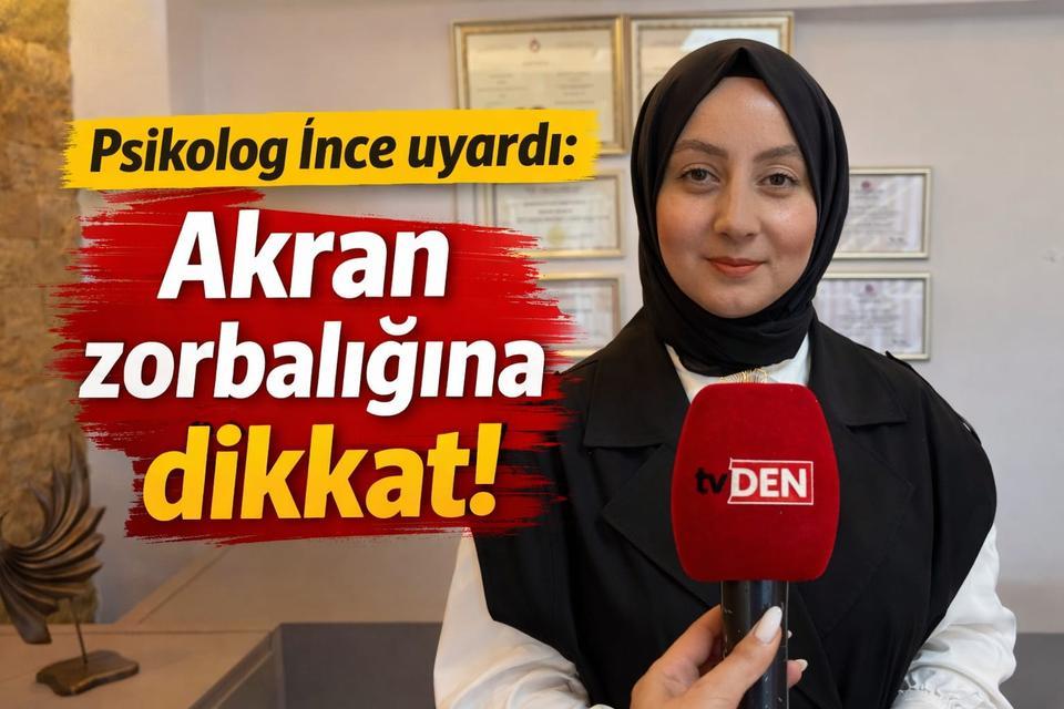 Psikolog İnce uyardı: Akran zorbalığına dikkat!