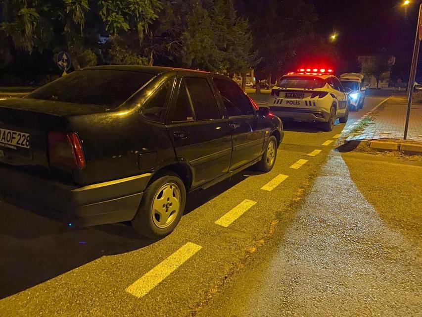 ‘Dur' ihtarına uymayan ehliyetsiz sürücü yakalandı