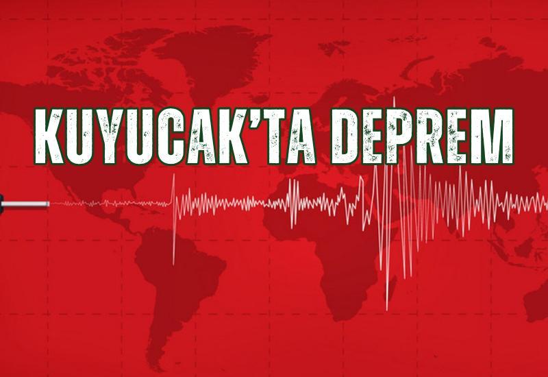 Kuyucak'ta deprem