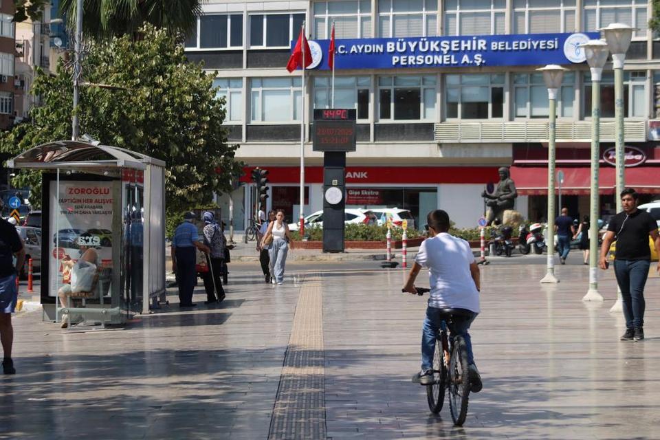 Aydın'da sıcaklık 46 dereceyi bulacak