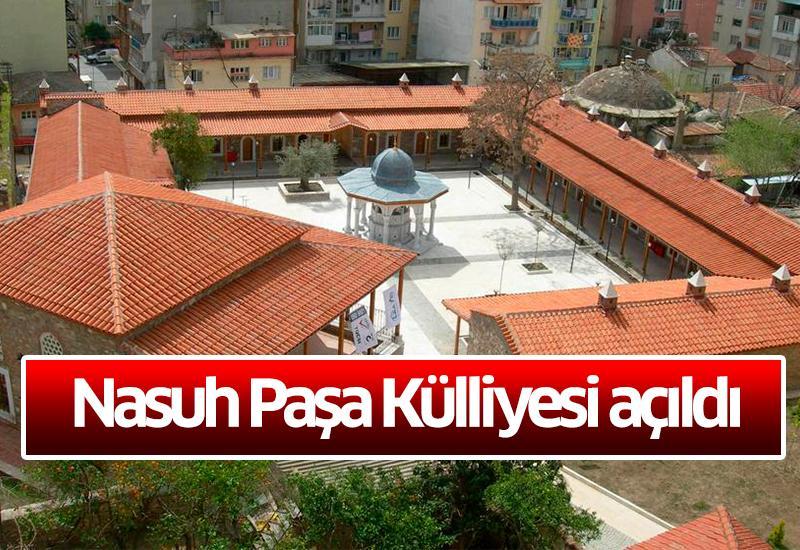 Nasuh Paşa Külliyesi açıldı