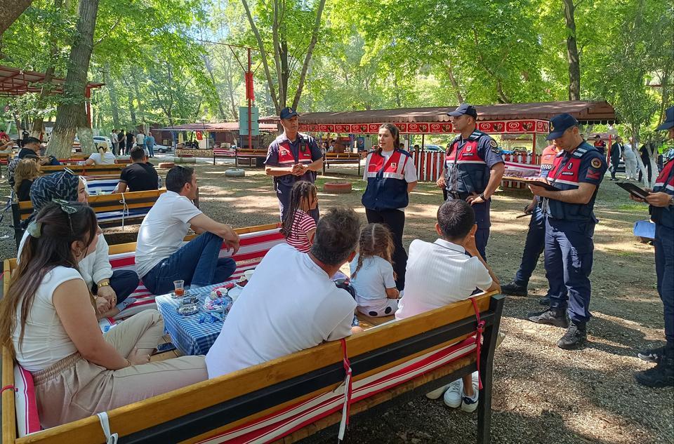 Aydın’da piknikçilere uyarılarda bulunuldu