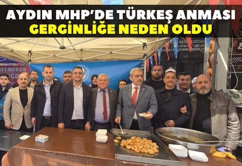 Aydın MHP’de Türkeş anması gerginliğe neden oldu