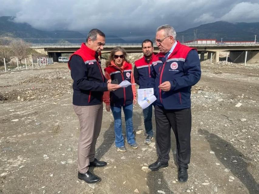 Buharkent ilek bahçesinde hazırlıklar sürüyor