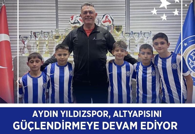 Aydın Yıldızspor, altyapısını güçlendirmeye devam ediyor