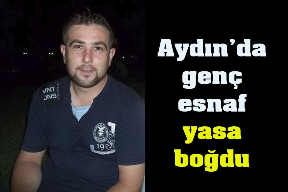 Aydın’da genç esnaf yasa boğdu