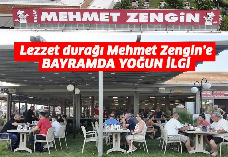 Lezzet durağı Mehmet Zengin’e bayramda yoğun ilgi
