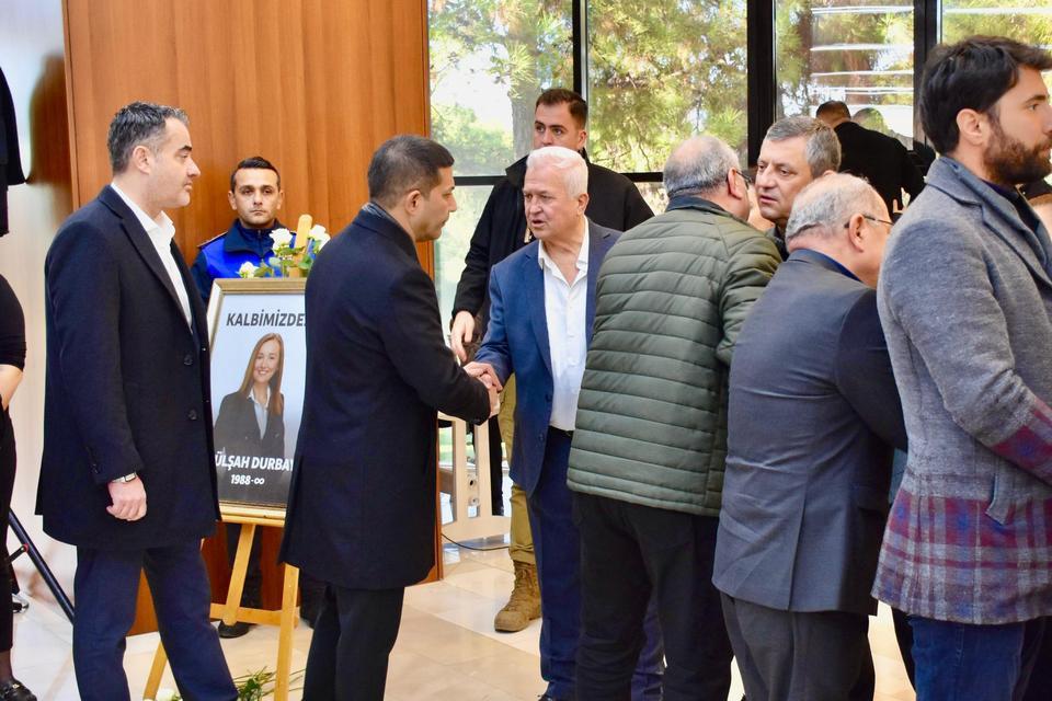 BAŞKAN GÜNEL'DEN DURBAY'IN AİLESİNE TAZİYE ZİYARETİ