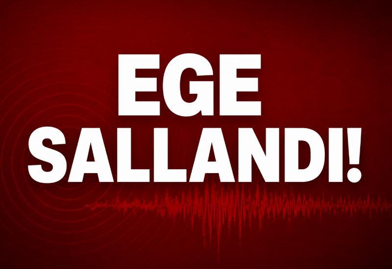 Ege sallandı!