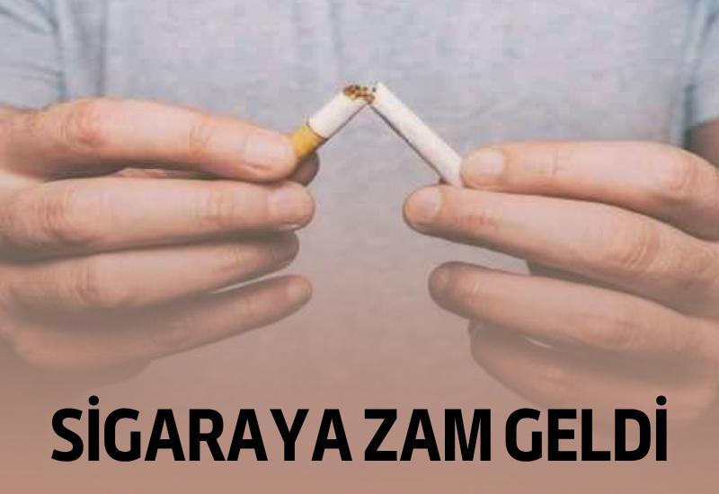 Sigaraya zam geldi