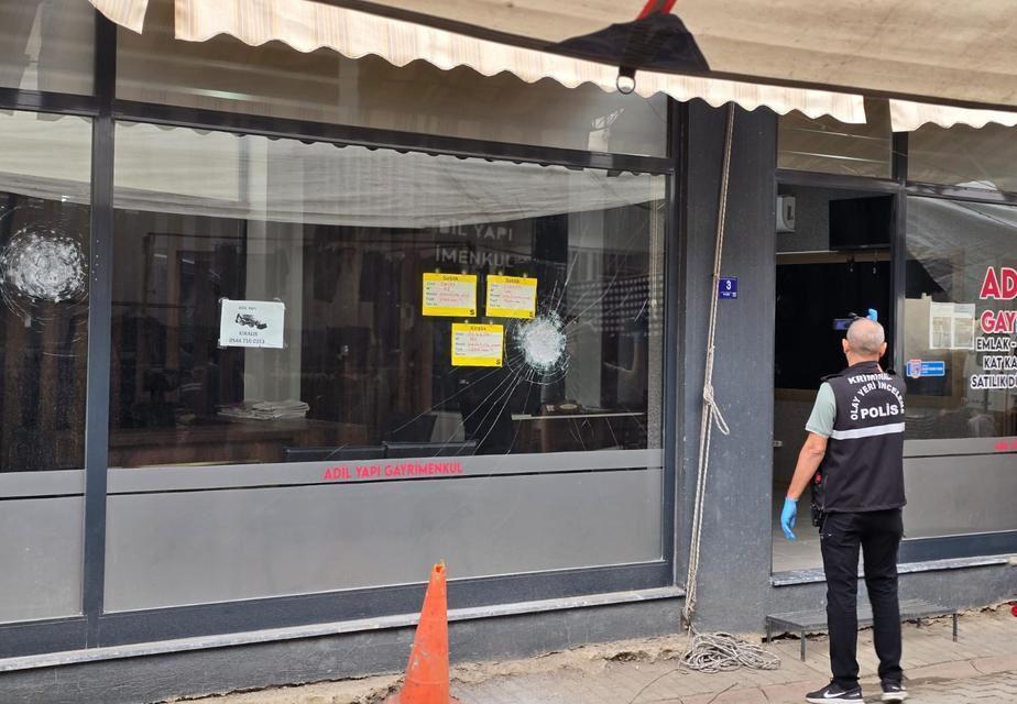 Aydın’da ofise silahlı saldırı: 1 gözaltı