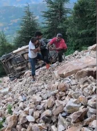 Yayla yolunda feci kaza: 3 ölü, 1 yaralı