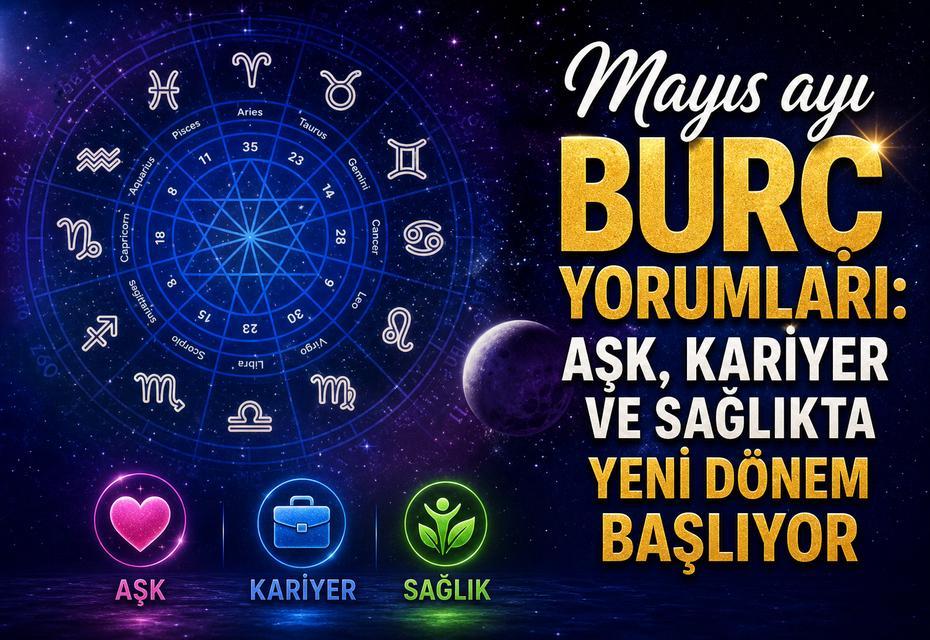 Mayıs ayı burç yorumları: Aşk, kariyer ve sağlıkta yeni dönem başlıyor