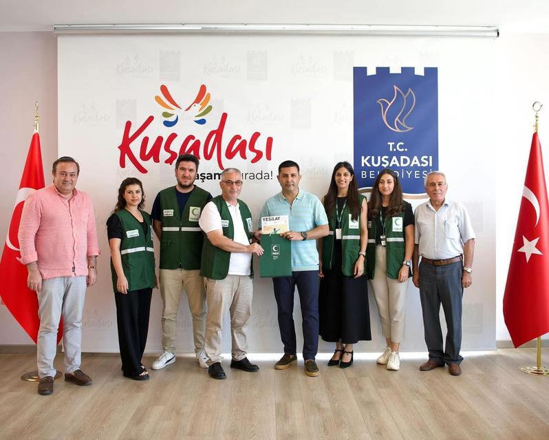 Yeşilay’dan Başkan Günel’e ziyaret