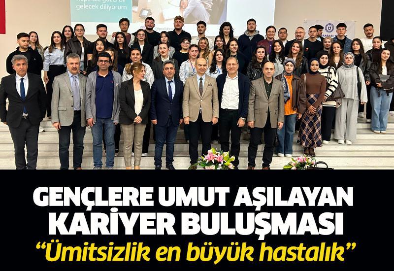 Gençlere umut aşılayan kariyer buluşması