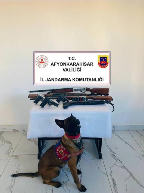 Jandarmadan ruhsatsız silah operasyonu