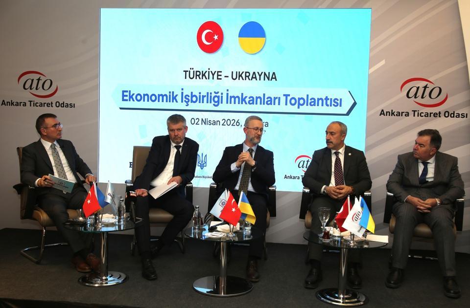 Türkiye-Ukrayna ekonomik iş birliği imkânları Ankara’da masaya yatırıldı