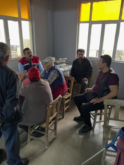 KÖŞK'TE ÇİFTÇİLERLE BULUŞMALAR DEVAM EDİYOR