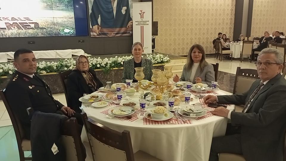Nazilli’de şehit aileleri ve gaziler iftar sofrasında buluştu