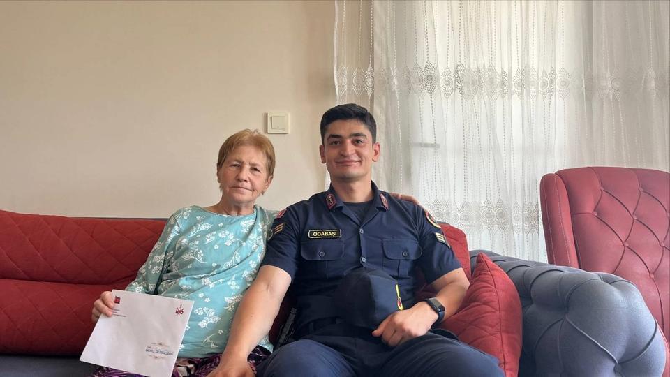 Sultanhisar Jandarması'ndan şehit ailelerine ziyaret