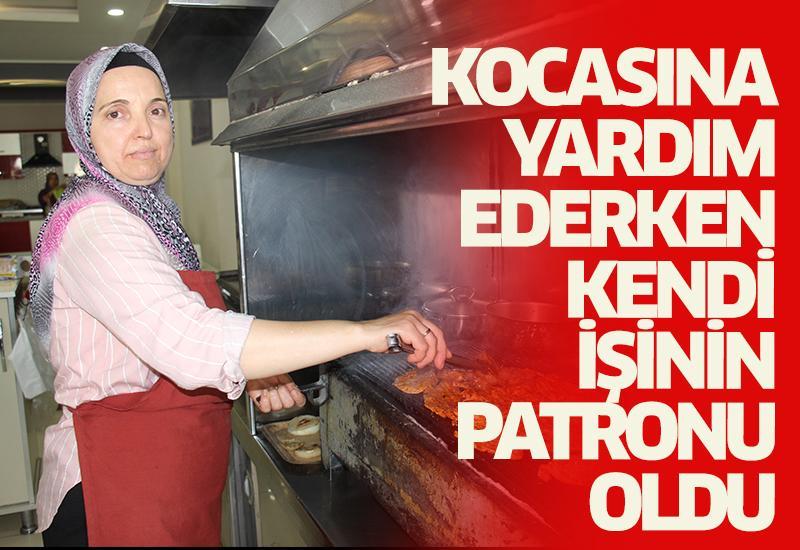 Kocasına yardım ederken, kendi işinin patronu oldu