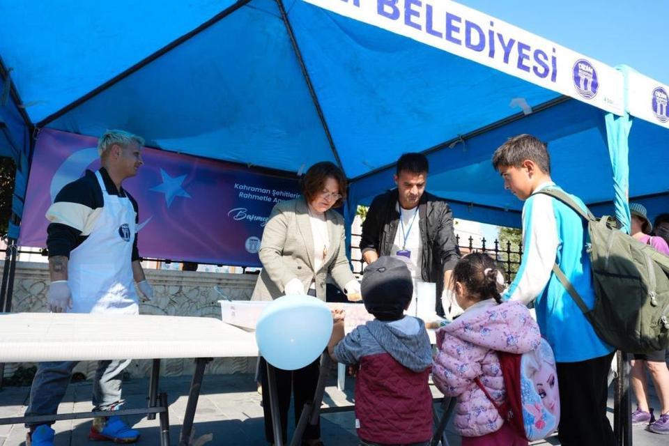 Didim’de şehitler için lokma hayrı düzenlendi