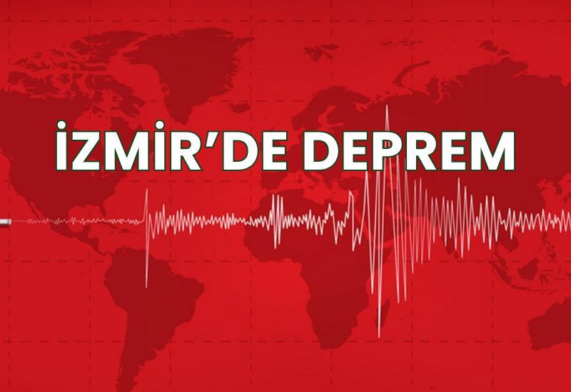 İzmir'de deprem