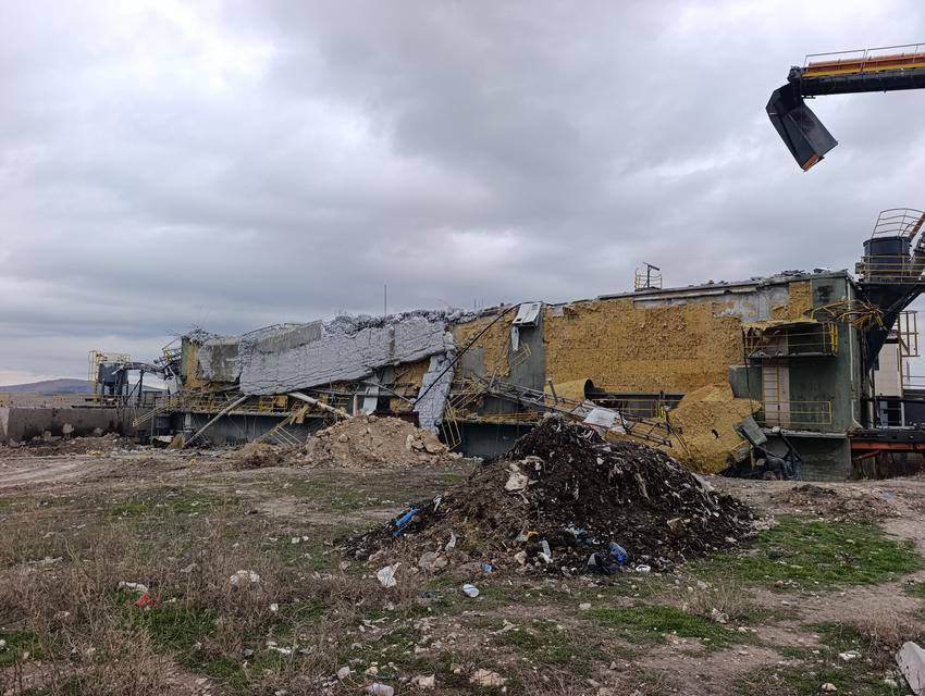 Metan gazı patlamasında 2 kişi yaralandı