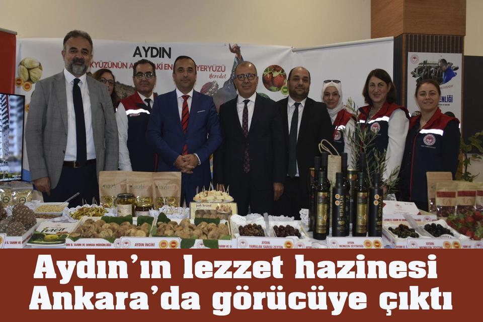 Aydın’ın lezzet hazinesi Ankara’da görücüye çıktı