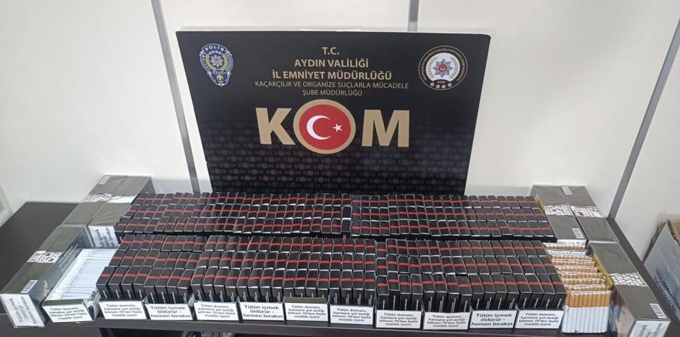 Aydın'da KOM ekiplerinden kaçakçılık baskını