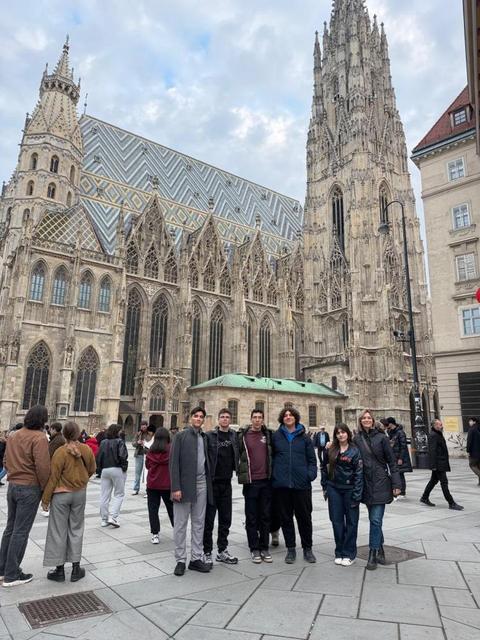 Ortaklar Fen Lisesi öğrencileri Viyana'da uluslararası deneyim kazandı