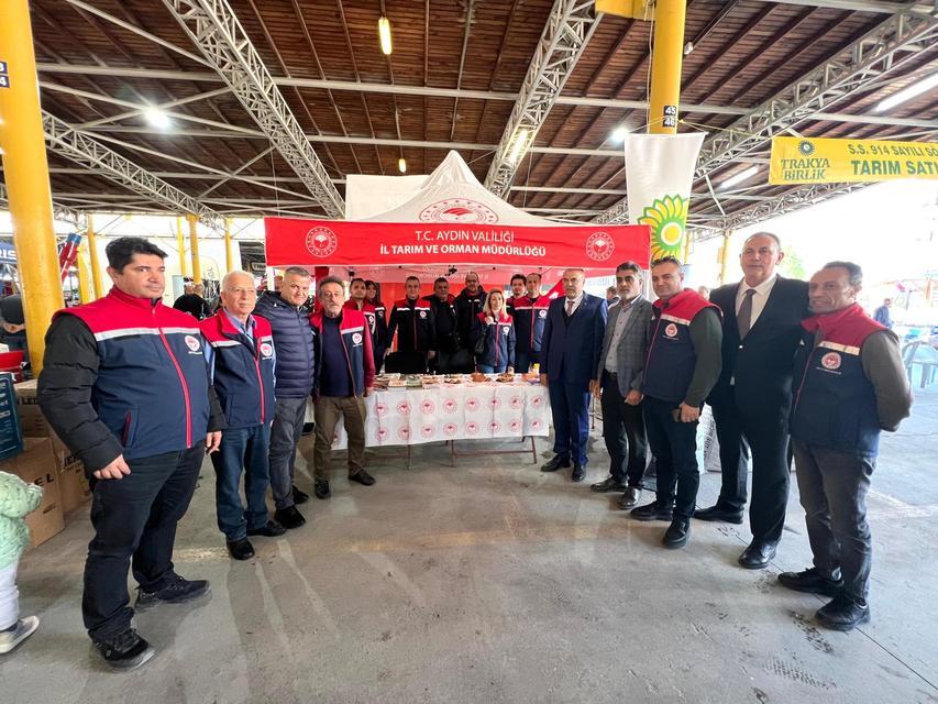 Söke İlçe Tarım Müdürlüğü Standı  Tarım Fuarında Çiftçilerin Uğrak Yeri Oldu