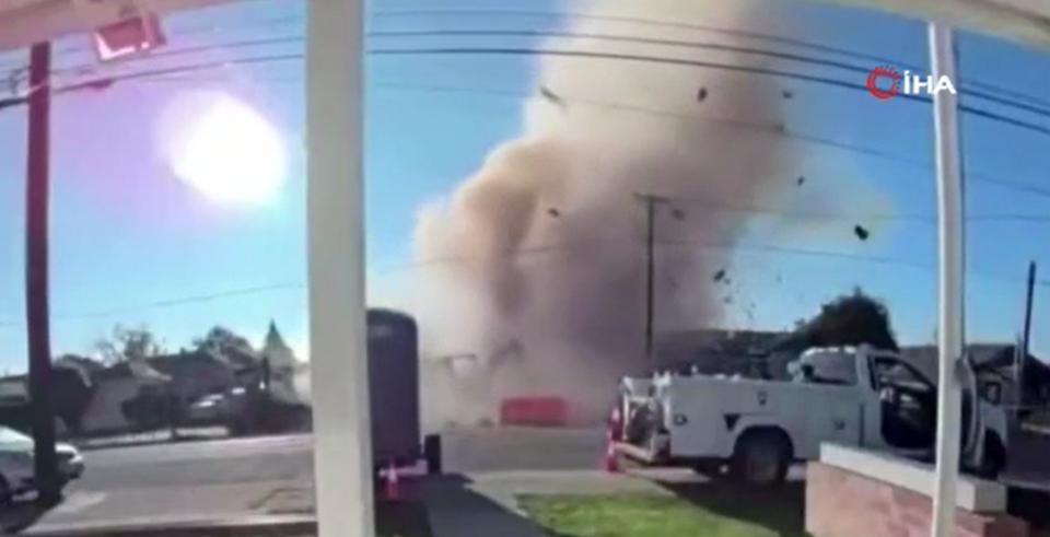 Evde doğal gaz patlaması: 6 yaralı