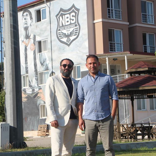 Nazillispor yönetimi sahaya indi