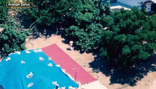 ÇOCUĞUN CİNSEL İSTİSMARI SUÇUNDAN ARANAN ŞAHSA FİLM GİBİ OPERASYON ARANAN ŞAHIS DRON İLE TESPİT EDİLDİ