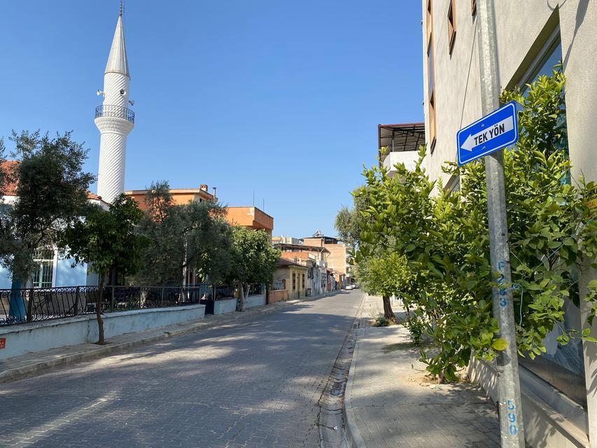 Çine'de o sokak tek yön oldu