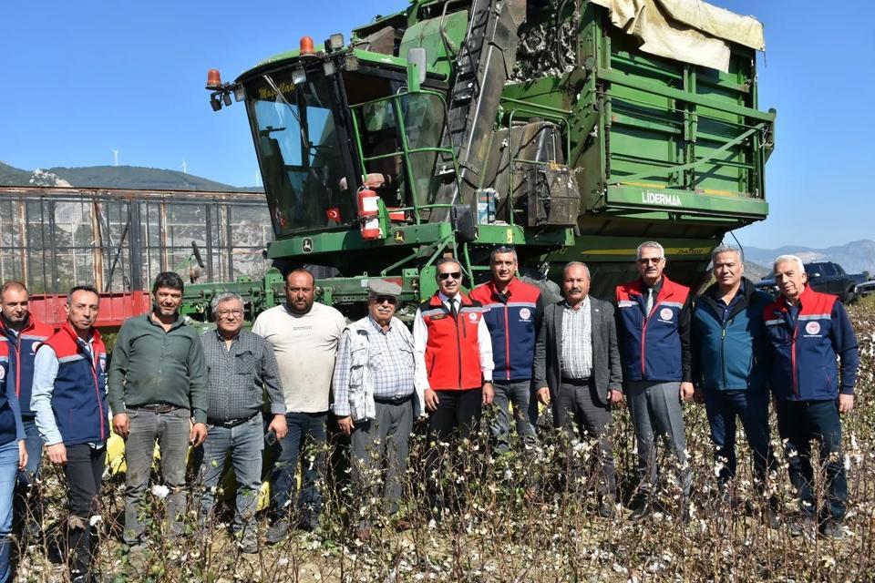 Coğrafi işaretli Söke Pamuğu’nun hasadı sürüyor