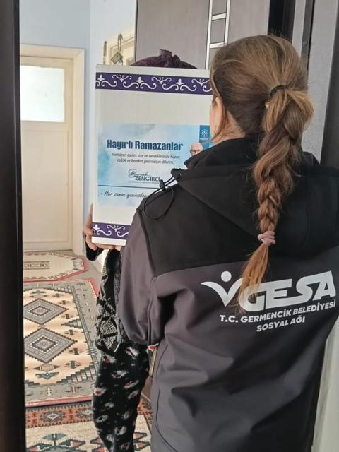 Germencik Belediyesi’nden Ramazan’da ihtiyaç sahiplerine destek