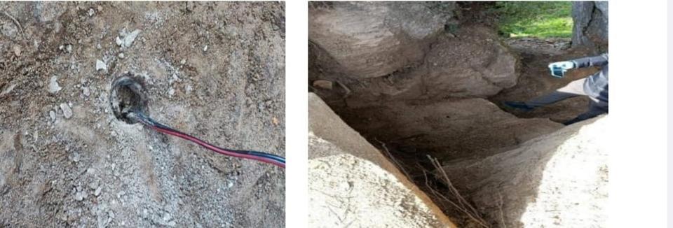 Aydın'da patlayıcı ile kaçak kazıya suçüstü