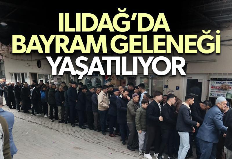 Ilıdağ'da bayram geleneği yaşatılıyor