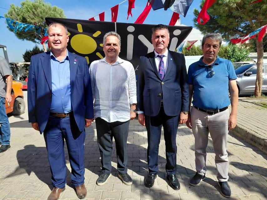 İYİ Parti Köşk'te Baş yeniden başkan seçildi