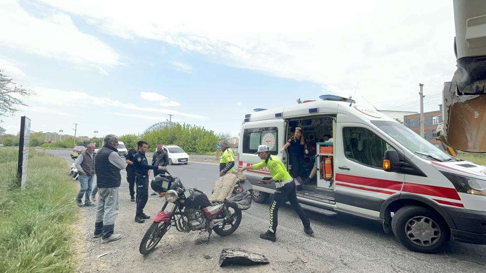 Çorlu'da trafik kazası: 2 yaralı